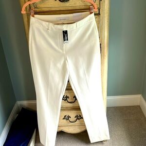 WHBM new with tags white Elle slim trouser comfort stretch